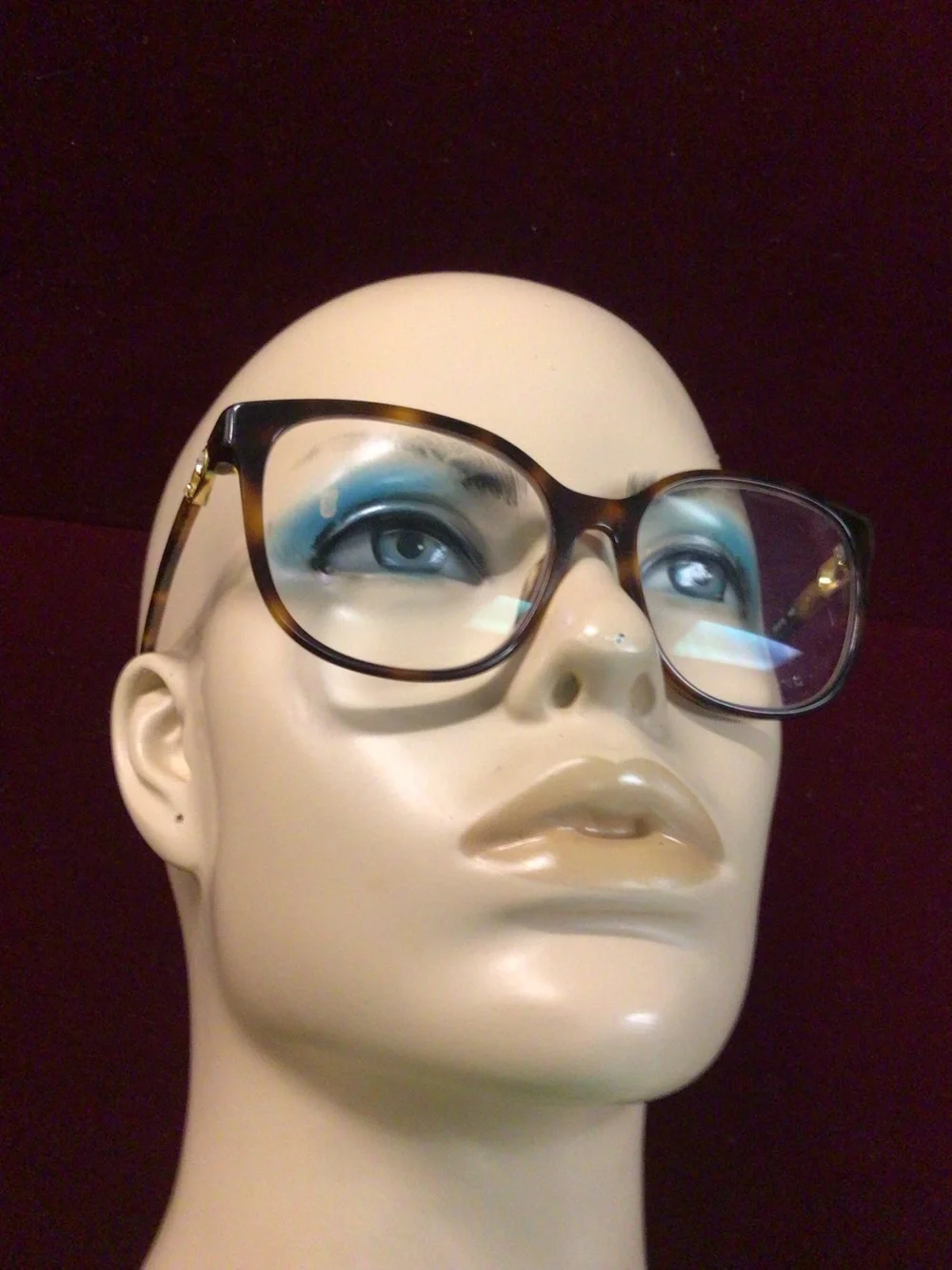 Swarovski pre own womens tortoise Eyeglasses SK5401 with case. 54[]16 140.